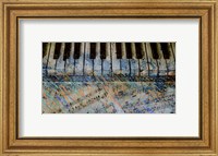 Framed Piano Keys