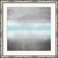 Framed Foggy Loon Lake I