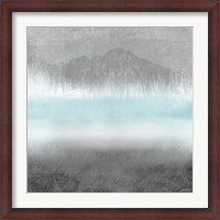 Framed Foggy Loon Lake II
