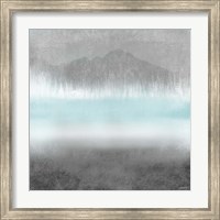Framed Foggy Loon Lake II
