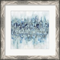 Framed Blue Crossing II