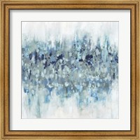 Framed Blue Crossing II