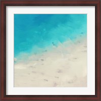 Framed Ocean Blue Sea I