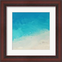 Framed Ocean Blue Sea II
