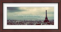 Framed Immense Impression of Paris