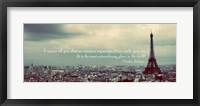 Framed Immense Impression of Paris