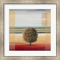 Framed 'Apple Tree I' border=
