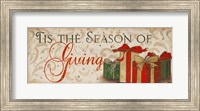 Framed Tis the Season of Giving