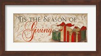 Framed Tis the Season of Giving