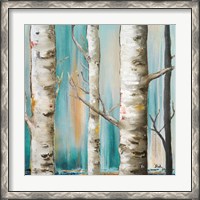 Framed Birch Forest I