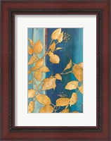 Framed Golden Blue