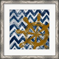 Framed Nautical Chevron II