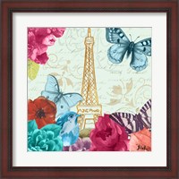 Framed Belles Fleurs a Paris I