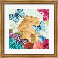 Framed Belles Fleurs a Paris II