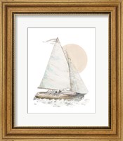 Framed Quiet Sailboat