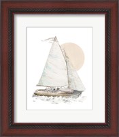 Framed Quiet Sailboat