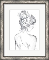 Framed Messy Bun II