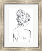 Framed Messy Bun II