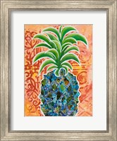 Framed Pineapple Collage I