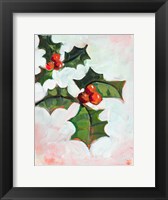 Framed Mistletoe Holiday