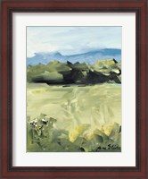 Framed Abstract Scenery