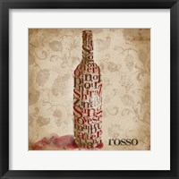 Framed 'Type of Wine I' border=