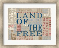 Framed Land Of The Free