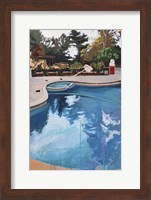Framed Backyard Pool