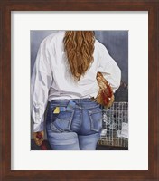 Framed County Fair Girl