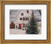 Framed Christmas Farmhouse