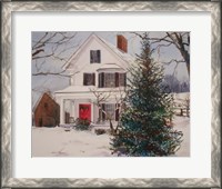 Framed Christmas Farmhouse