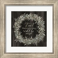 Framed Trust Wreath