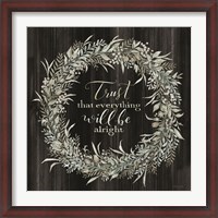 Framed Trust Wreath