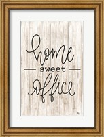 Framed Home Sweet Office