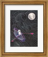 Framed Boat to the Moon
