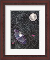 Framed Boat to the Moon