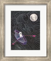 Framed Boat to the Moon