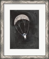 Framed Parachute Moon