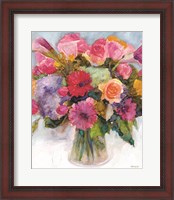 Framed Dramatic Blooms 1