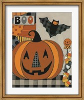 Framed Boo Jack O'lantern