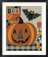 Framed Boo Jack O'lantern