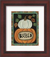 Framed Blessed Pumpkins