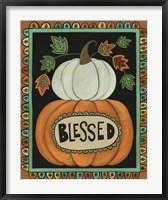 Framed Blessed Pumpkins