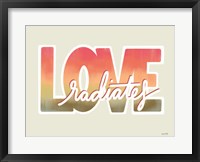 Framed Love Radiates