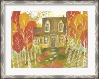 Framed Trick or Treat House