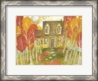 Framed Trick or Treat House