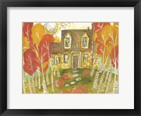 Framed Trick or Treat House