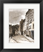Framed Paris Street 1
