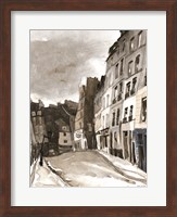 Framed Paris Street 1
