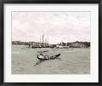 Framed Venice Gondola